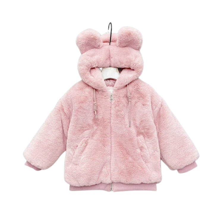 The Plush Teddy Zip-Up Coat