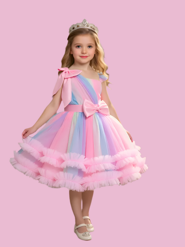 The Rainbow Princess Twirl Dress