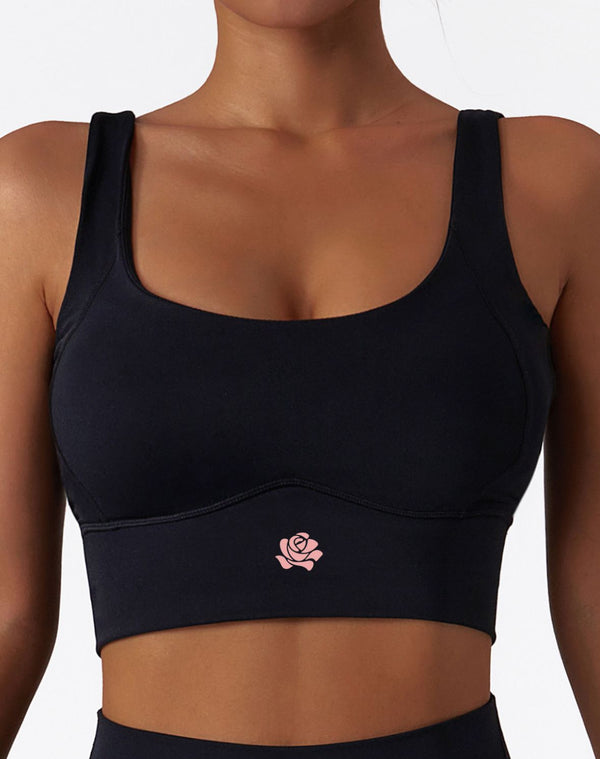 The Rose sports bra