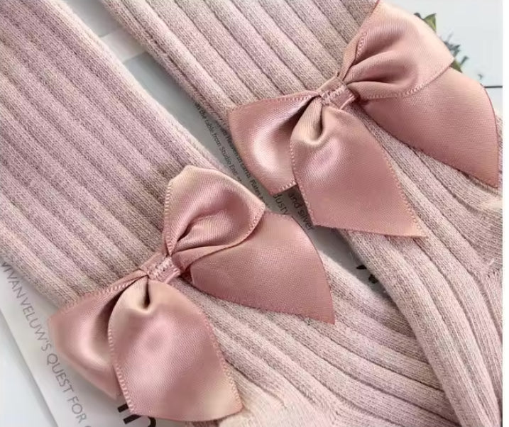 Cotton-Bow Stocking