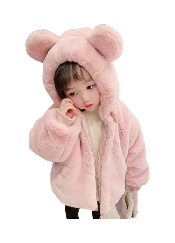 The Plush Teddy Zip-Up Coat