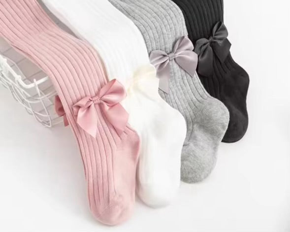 Cotton-Bow Stocking