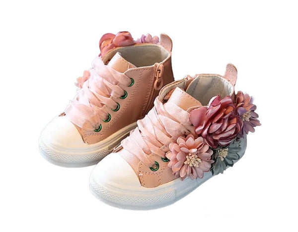 The Floral Hightop Sneakers