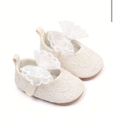 The Ballerina Bow-Lace Crib Shoe