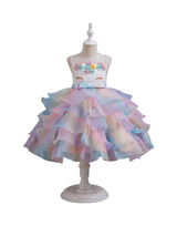The Unicorn Floral Princess Dress