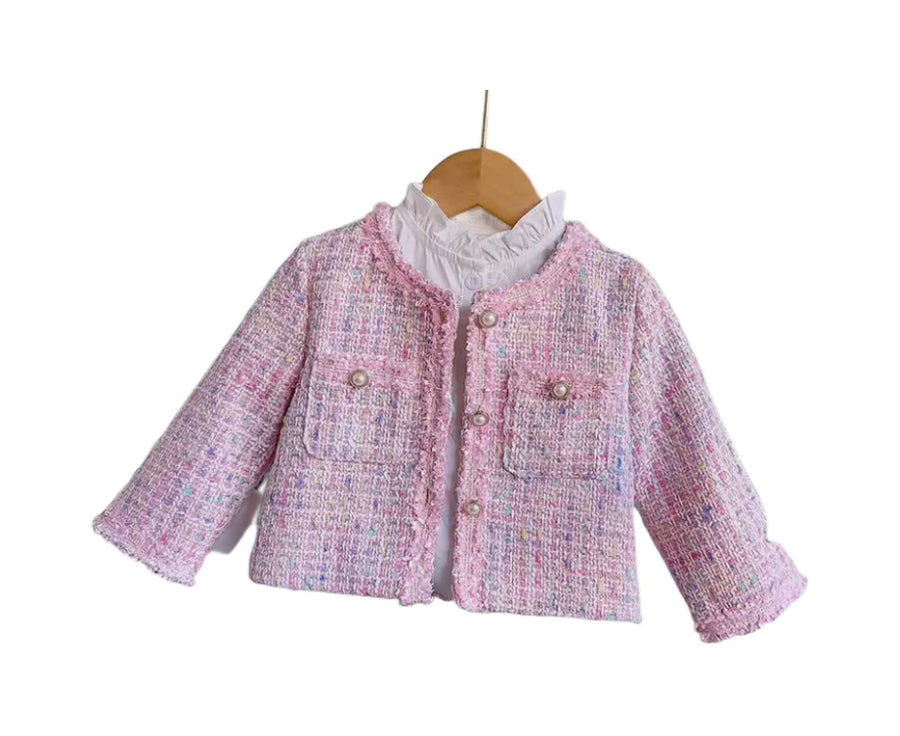 The “C” Inspired Tweed Blazer & Skirt Set – Ooh La La Boutique