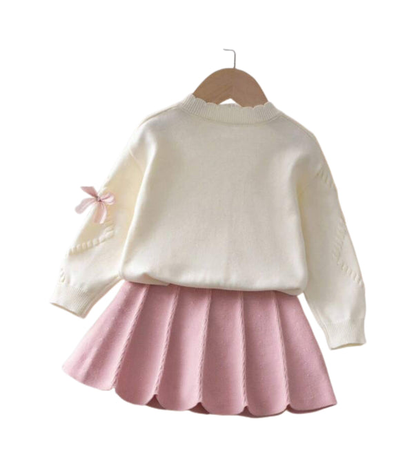 The Bow-Peep Pleated Skirt Set