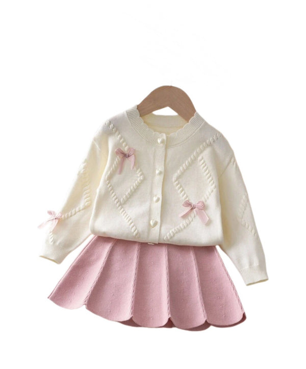The Bow-Peep Pleated Skirt Set