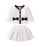 The Royal Doll Skirt & Cardigan Set