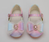 The Twinkle Bow Rainbow Ballet Shoe