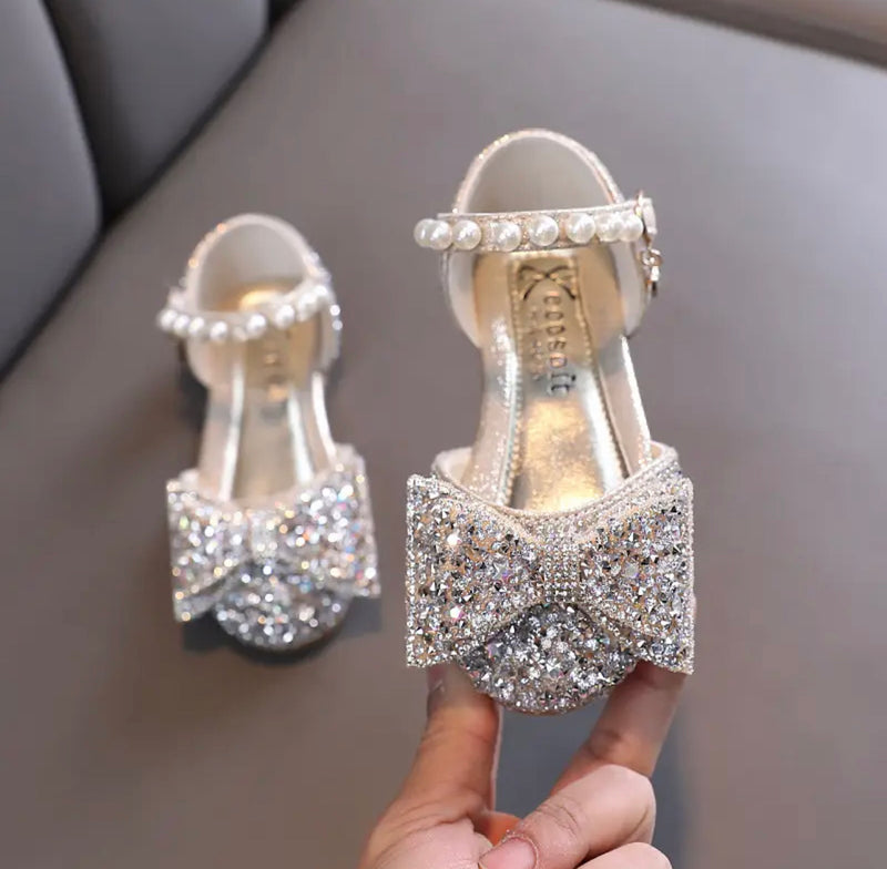 The Princess Sparkle Bow Shoe