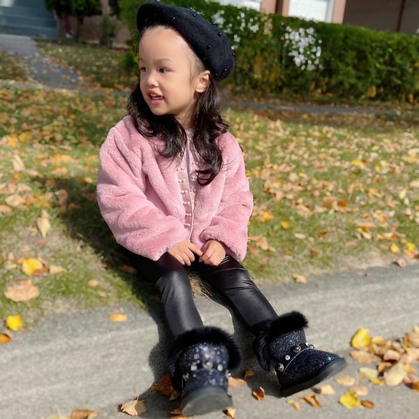 The Mini Pleather Leggings