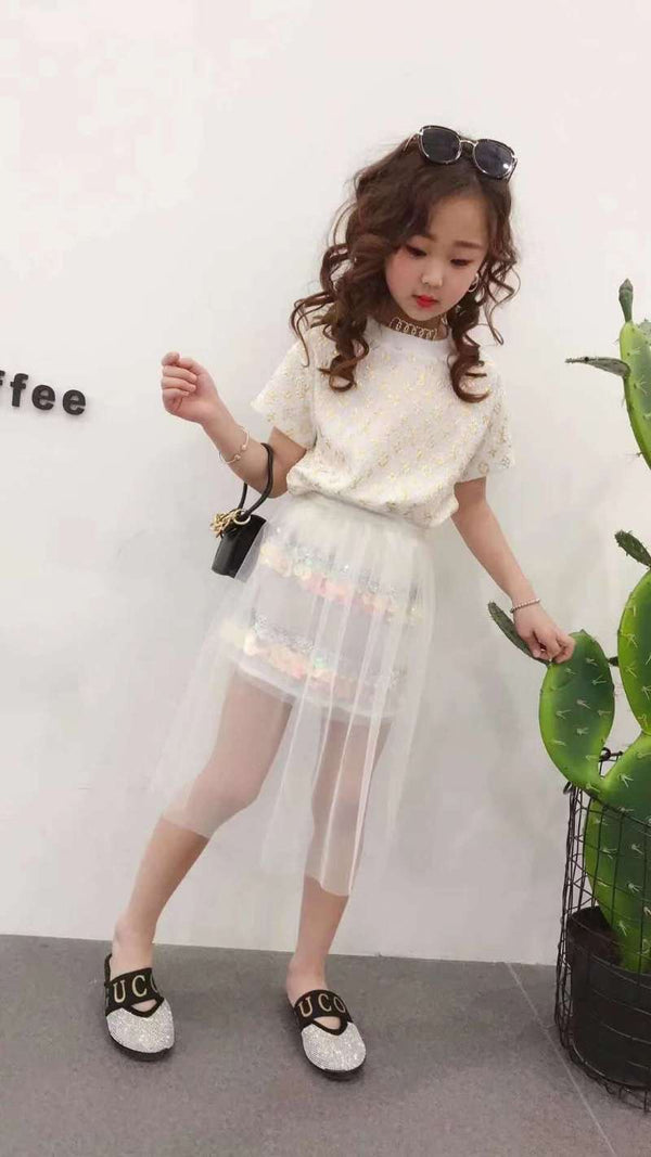 The Mermaid Sequin Skirt