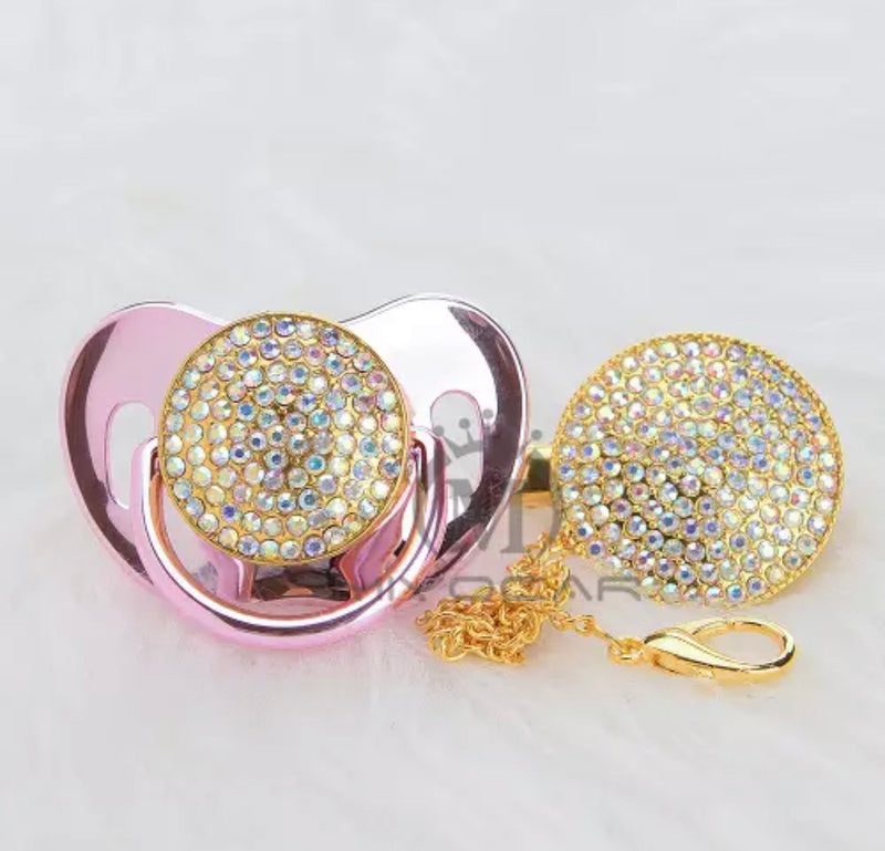 The Bling Pacifier Set