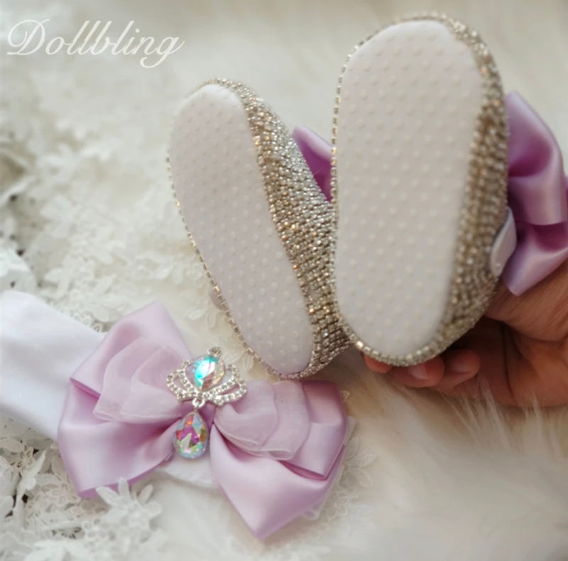 The Luxe Bling Crib Shoe Set