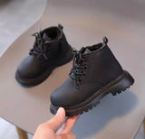 The Fur Lined Combat Boots