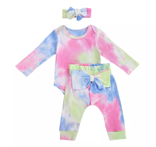 The Tie Dye Bow Tracksuit