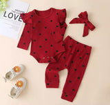 The Heart Print Lounge Set