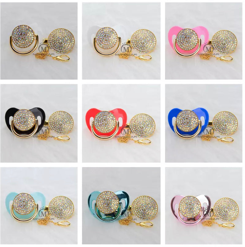 The Bling Pacifier Set