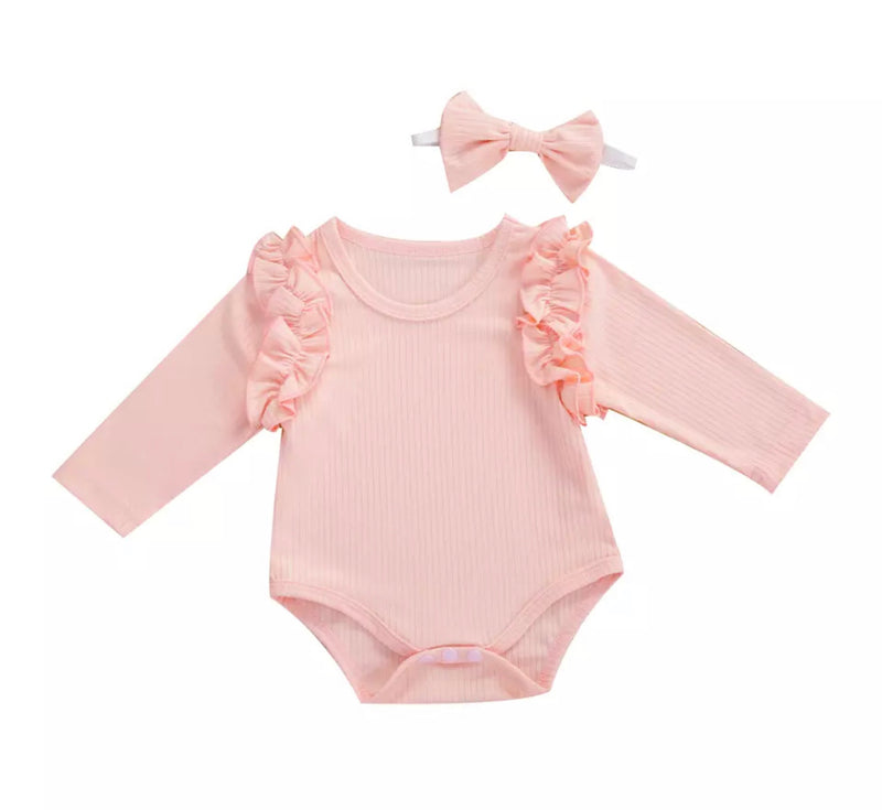 The Ruffle Onesie Set