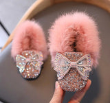 The Sparkle Bow Loafers
