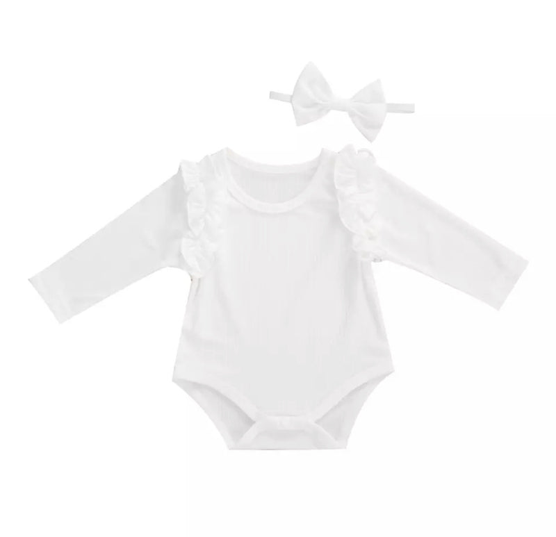 The Ruffle Onesie Set