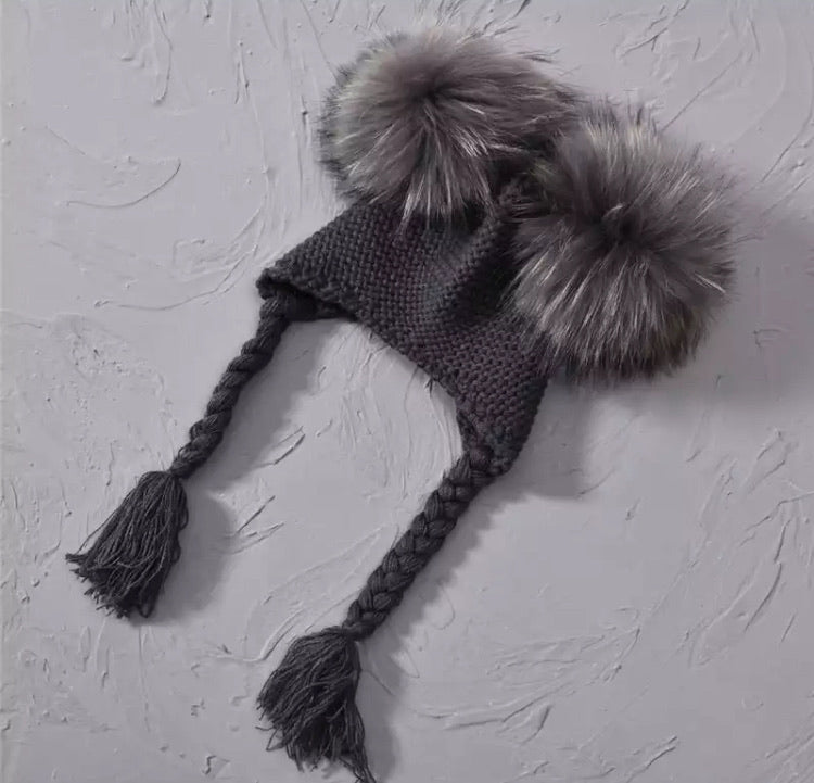 The Crochet Racoon Fur Toque