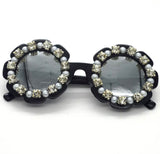 The Handmade Daisy Rhinestone & Pearl Sunglasses